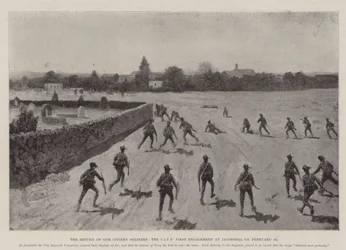 Die Rückkehr unserer Bürger-Soldaten, das erste Gefecht der CIV bei Jacobsdal am 16. Februar